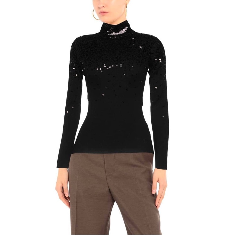 Valentino Garavani turtleneck size medium black $2456